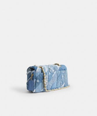 COACH コーチ キルテッド デニム ショルダーバッグ F37489 COACH（コーチ） バッグ ショルダーバッグ デニム 新作 斜めがけ